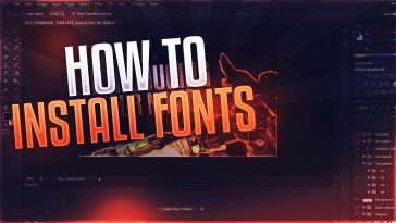 How to Install Fonts In Photoshop
