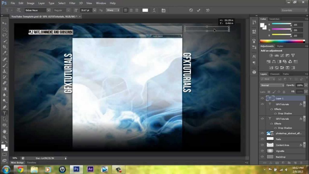 Create Image As Its Own Background With Photoshop