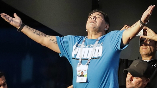 Diego Maradona is being paid ridiculous money to watch the World Cup